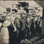 Visita da ALMG à Central Elétrica de Furnas no começo de sua construção – 13/06/1956.