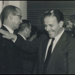 Presidente João Goulart em visita à Minas Gerais com o Dep. Euclides Cintra, 17/11/1961.