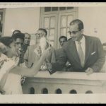 Disputa da Taça Deputado Euclides Cintra, promovida pela professora Paula Santos, do Ginásio Estadual de Paraisópolis – 15/11/1956.