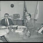 Audiência do Prefeito e Assessores de Jacutinga com o Governador Francelino Pereira e Deputado Cintra – Agosto/1980.